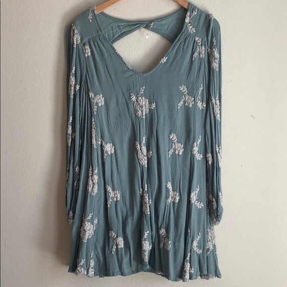 Free People Embroidered Dress - Picture 1 of 5